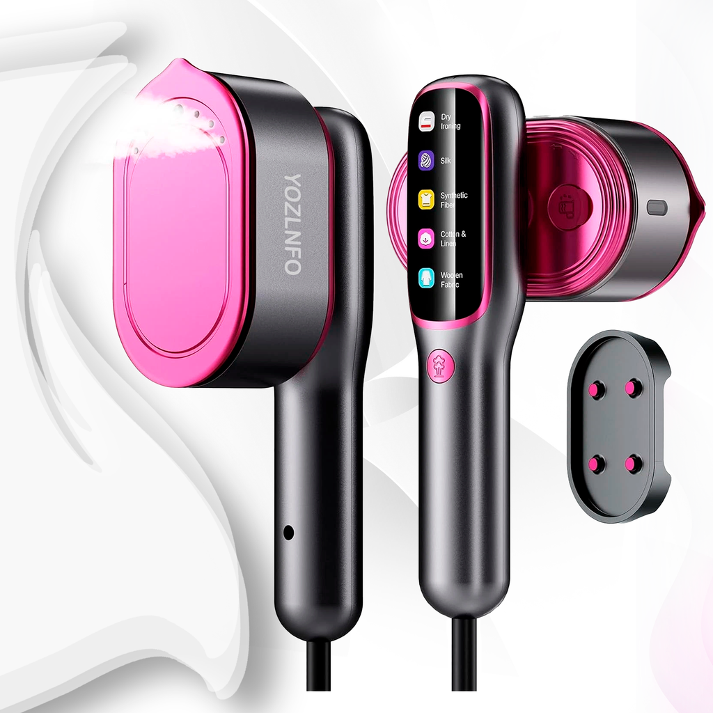 Portable Handheld Steam Iron – Fast Heat, 5-Speed, Travel-Ready