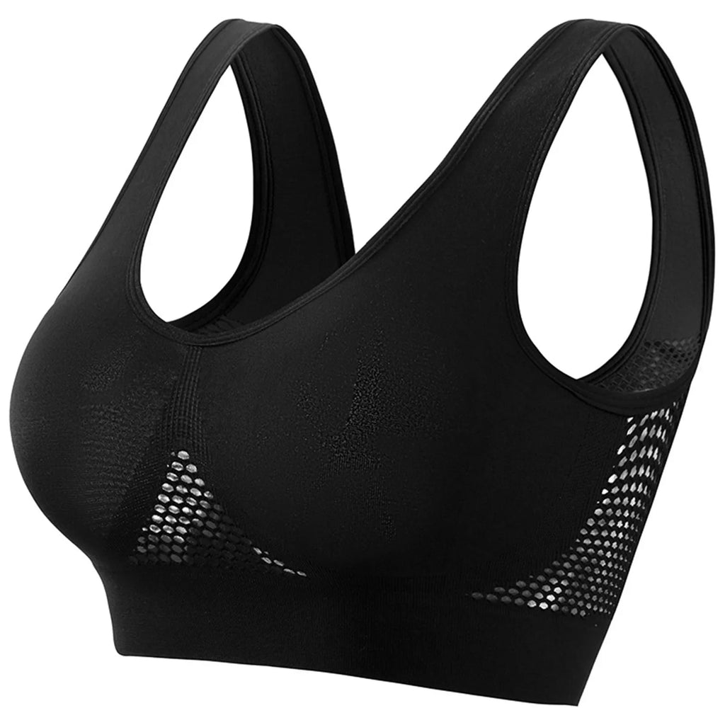 Beautiful Back Design! High-Strength Sports Bra – Shockproof Running Fitness, Soft Support Anti-Sagging Yoga Vest