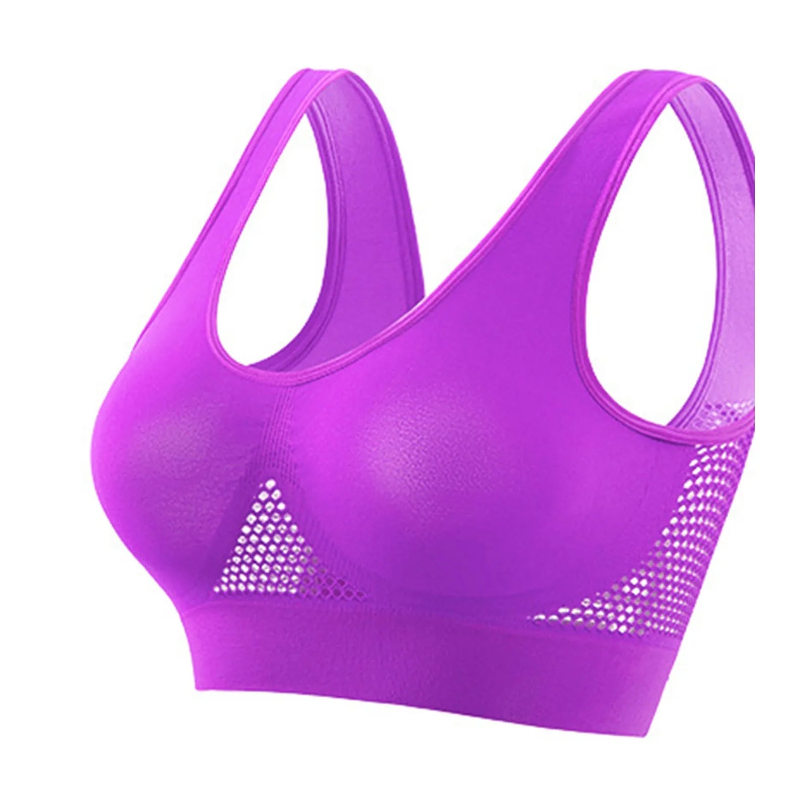 Beautiful Back Design! High-Strength Sports Bra – Shockproof Running Fitness, Soft Support Anti-Sagging Yoga Vest
