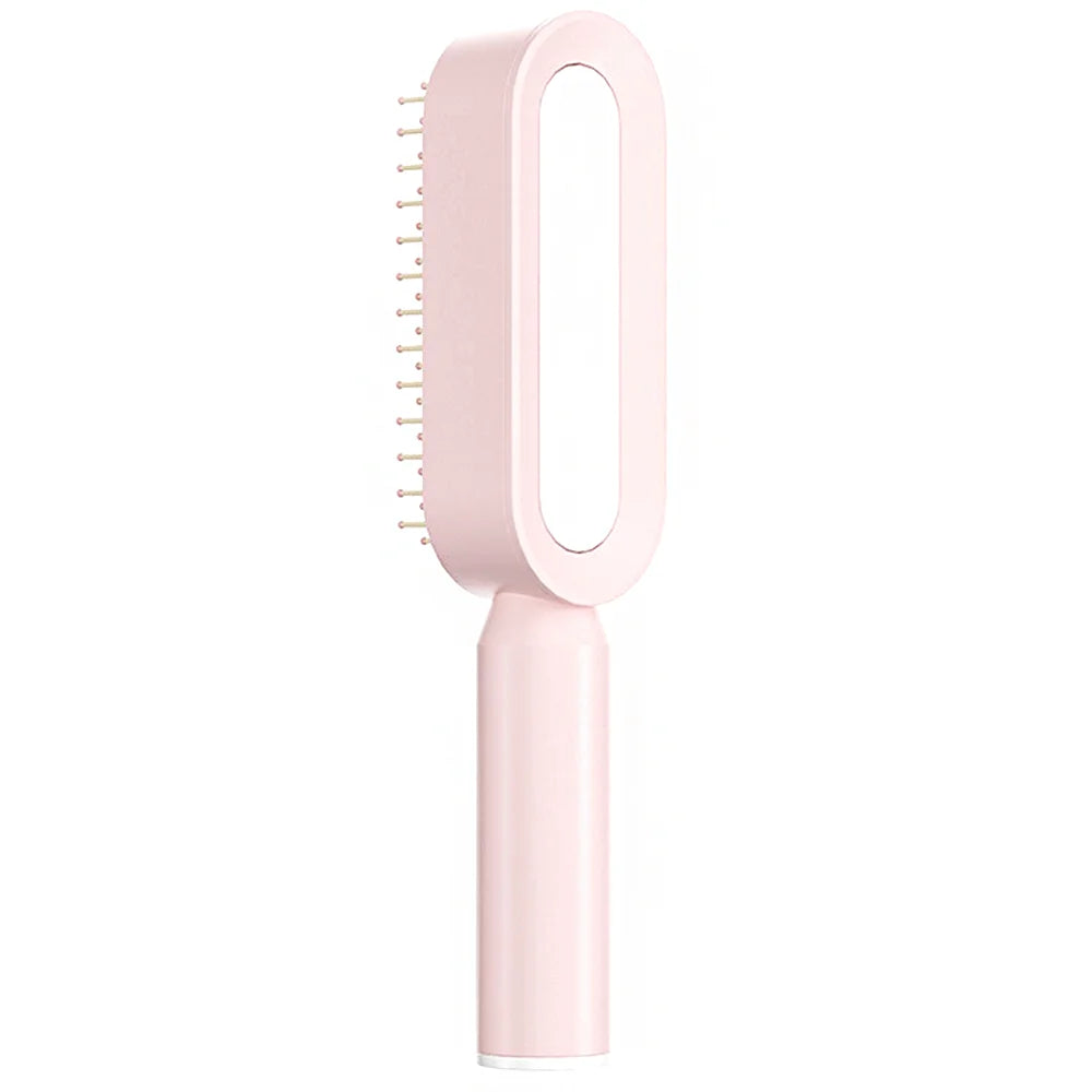 Self-Cleaning Scalp Massage Hair Brush – 3D Air Cushion Detangling Comb