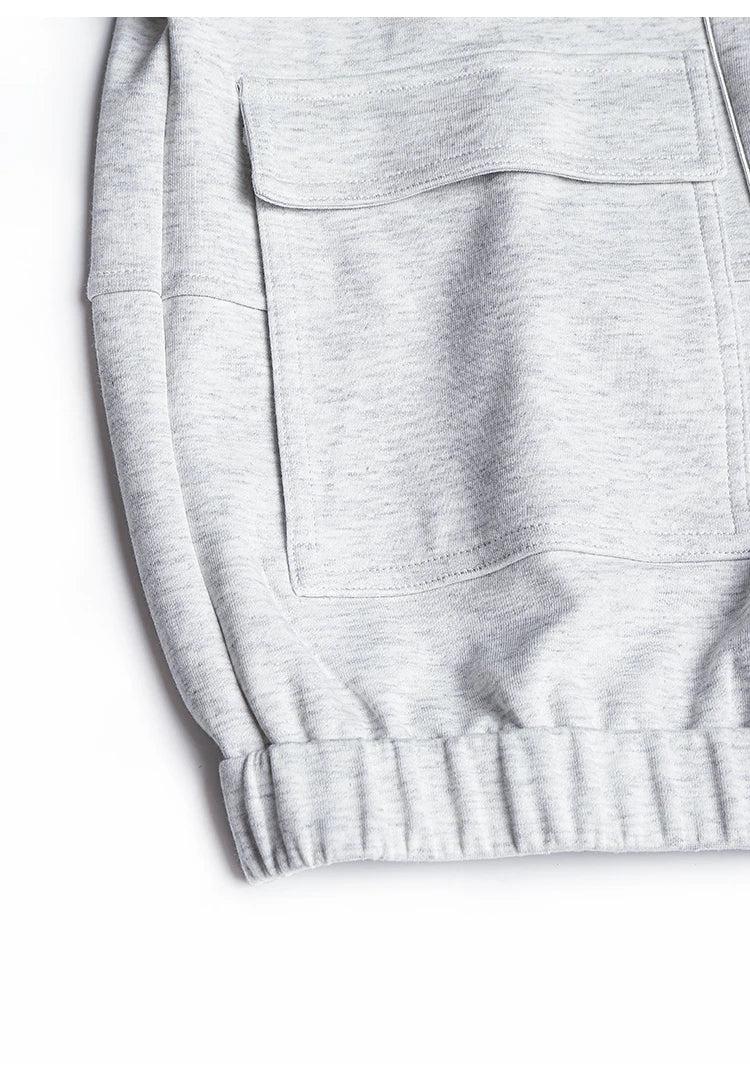 Cozy Luxe! Serathinan Women's Combed Cotton Hoodie – Zip-Up, Loose Fit, Essential for Autumn/Winter Style