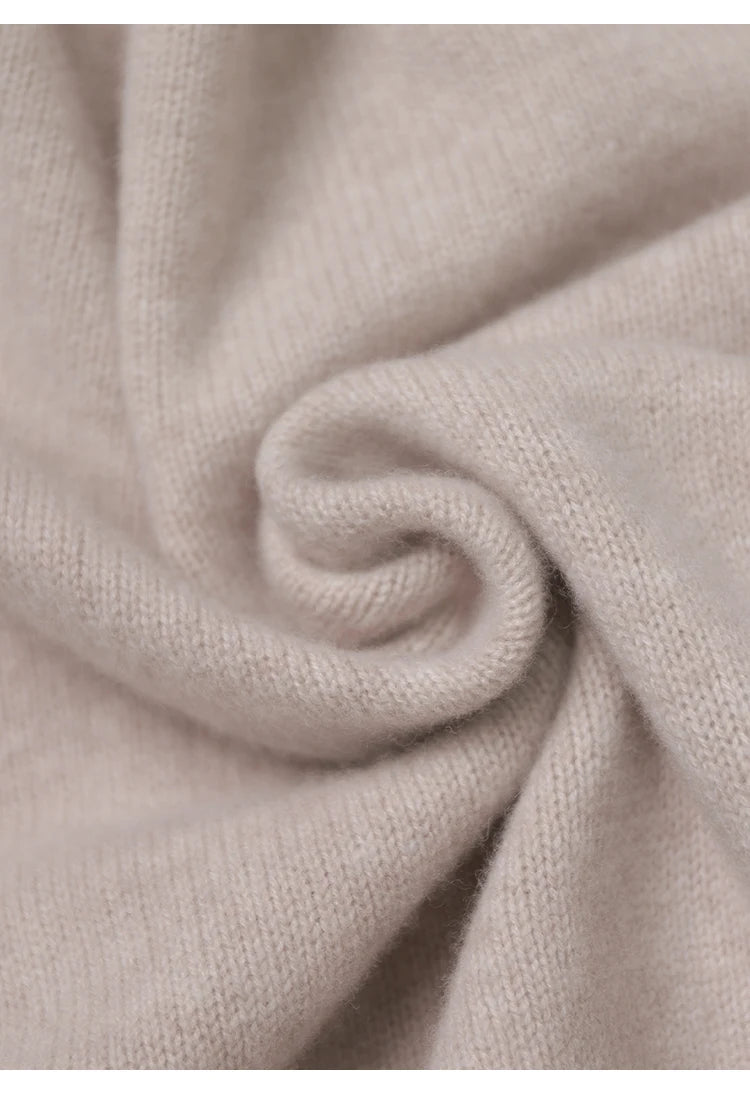 BC940 100% merino wool High-quality luxury brand women's long-sleeved thick cardigan knitted sweater